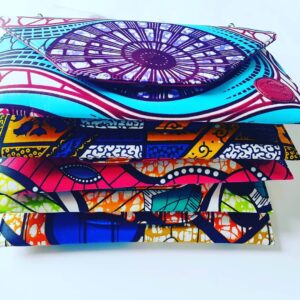 Ankara Envelope Clutch Bag